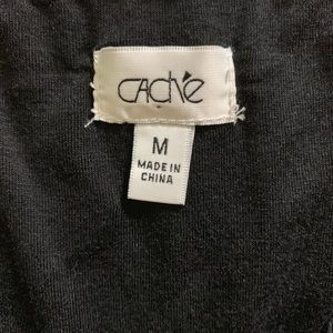 Cache Tops - Cache Black Beaded Tank Top Cache Tops - Cache Black Beaded Tank Top
